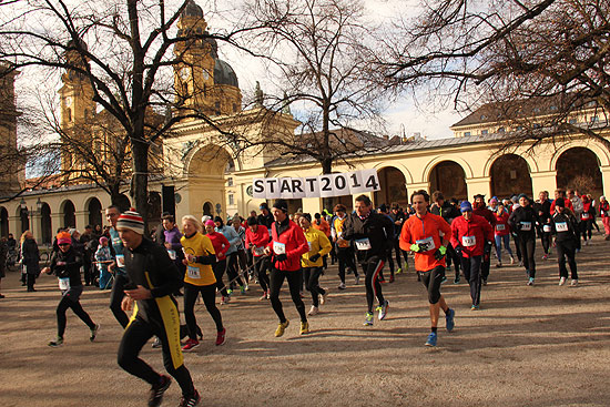Start Neujahrslauf 2014 (Foto: Martin Schmitz)